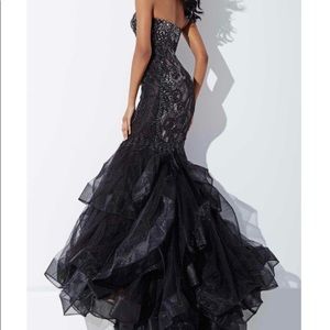 Jovani black prom dress